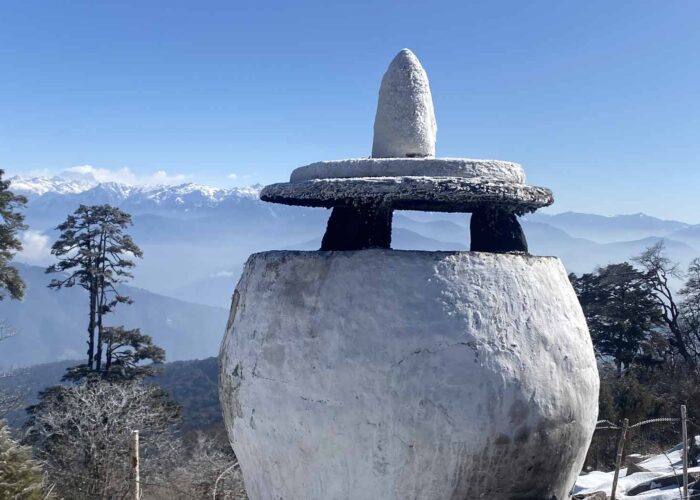 Bumdra Trek Bhutan in Paro valley.