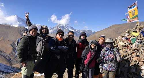 Trekking in Himalayas TT3.