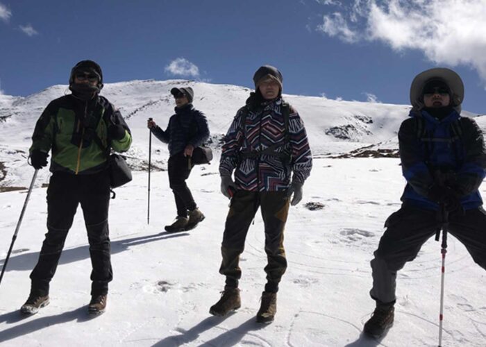 Snowman trek is for 24 days.