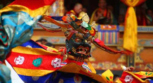 Mask dance in Bhutan FT1.