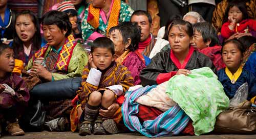 A woman witnessing a festival FT8.