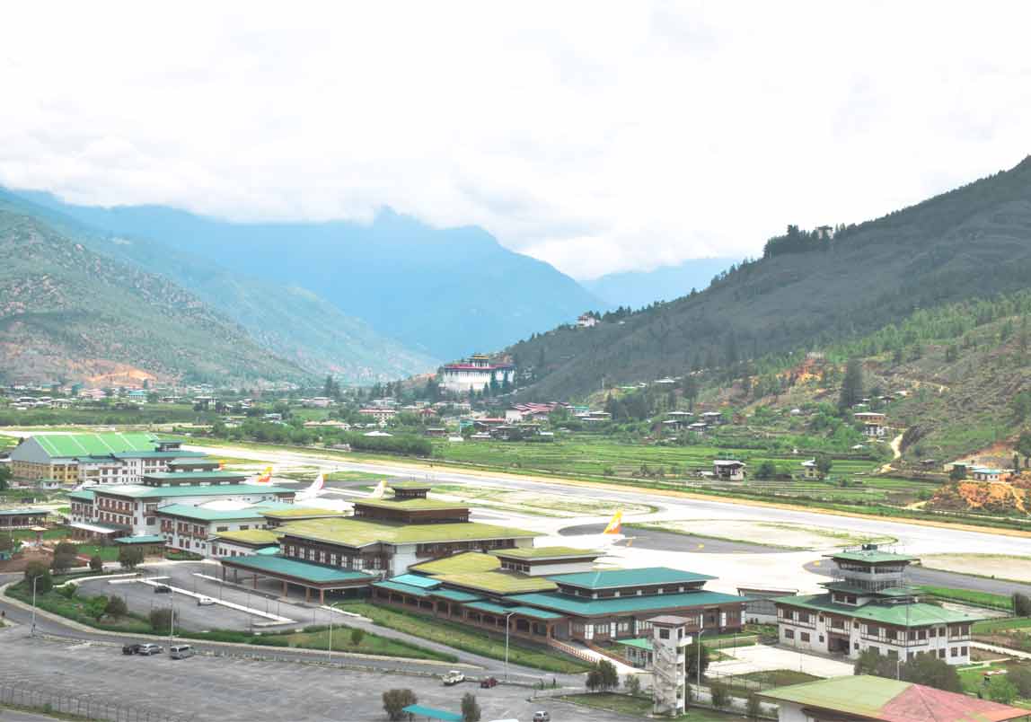 Paro International Airport.