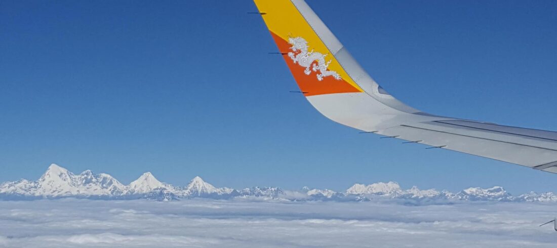 How to book flight to Bhutan from USA.
